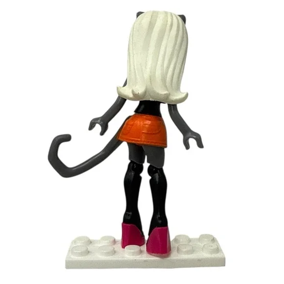 Monster High Mega Bloks Meowlody Figure 3" Collectible Mini Dolls - Picture 3 of 4
